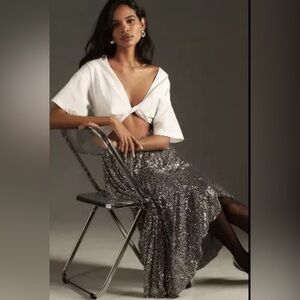 NWT - Anthropologie DelfiCollective Twofer Sequin Dress‎